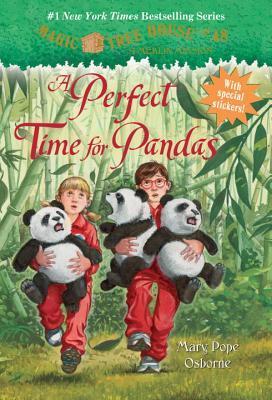 Book cover of A Perfect Time For Pandas by Mary Pope Osborne, Sal Murdocca (Illus.)