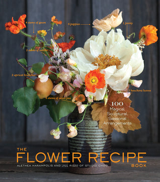 Book cover of The Flower Recipe Book by Alethea Harampolis, Jill Rizzo