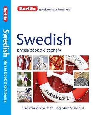 Book cover of Berlitz Swedish Phrase Book & Dictionary by Berlitz Publishing Company