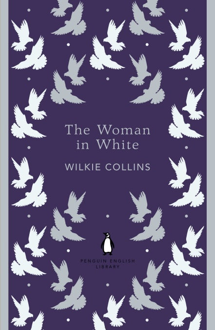 Book cover of The Woman In White by Wilkie Collins