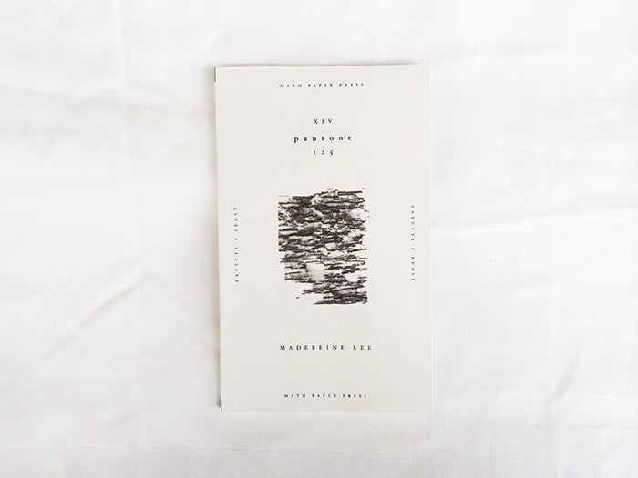 Book cover of Pantone 125 by Madeleine Lee