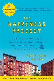 Book cover of The Happiness Project by Gretchen Rubin