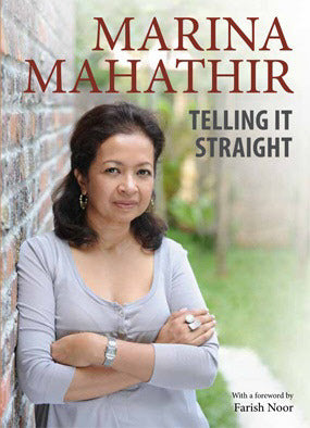 Book cover of Telling It Straight by Marina Mahathir
