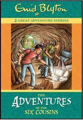 Book cover of The Adventures of The Six Cousins by Enid Blyton