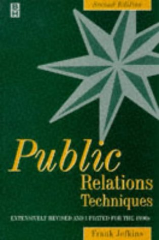 Book cover of Public Relations Techniques by Frank Jefkins