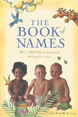 Book cover of The Book of Names by Sarah M. Peterson (Ed.)