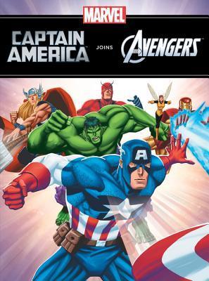 Book cover of Captain America Joins The Avengers by Richard Thomas, Pat Olliffe