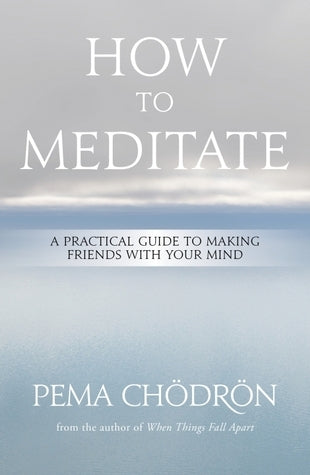 Book cover of How To Meditate: A Practical Guide To Making Friends With Your Mind by Pema Chödrön