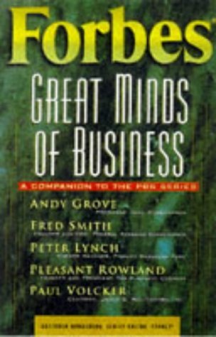 Book cover of Forbes Great Minds Of Business: Companion To The Public Television Series by Andy Grove