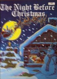 Book cover of The Night Before Christmas by Clement Clarke Moore