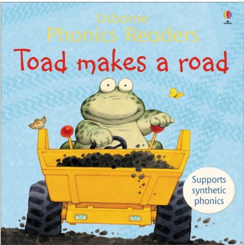 Book cover of Toad Makes a Road by Phil Roxbee Cox