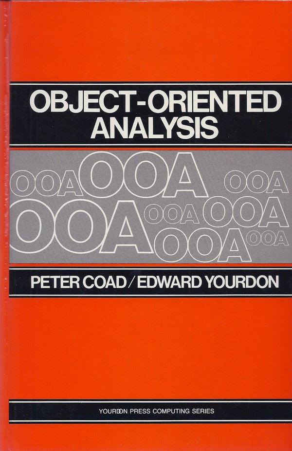 Book cover of Object-Oriented Analysis by Peter Coad, Edward Yourdon