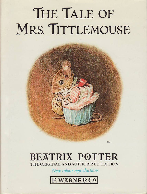 Book cover of The Tale Of Mrs. Tittlemouse by Beatrix Potter