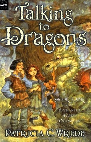 Book cover of Talking To Dragons by Patricia C. Wrede