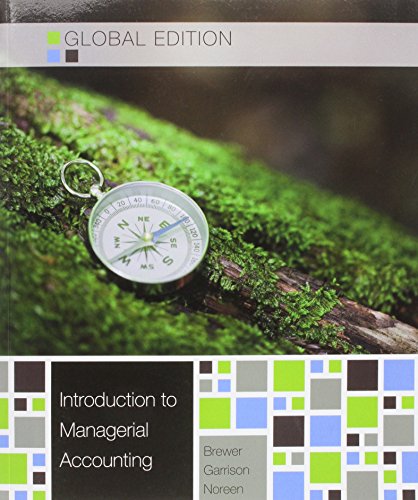 Book cover of Introduction To Managerial Accounting Ge by Peter C. Brewer