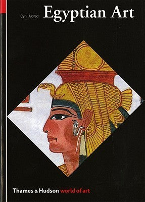 Book cover of Egyptian Art by Cyril Aldred