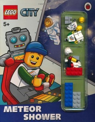 Book cover of LEGO City: Meteor Shower Storybook With Minifigures And Accessories by Unknown