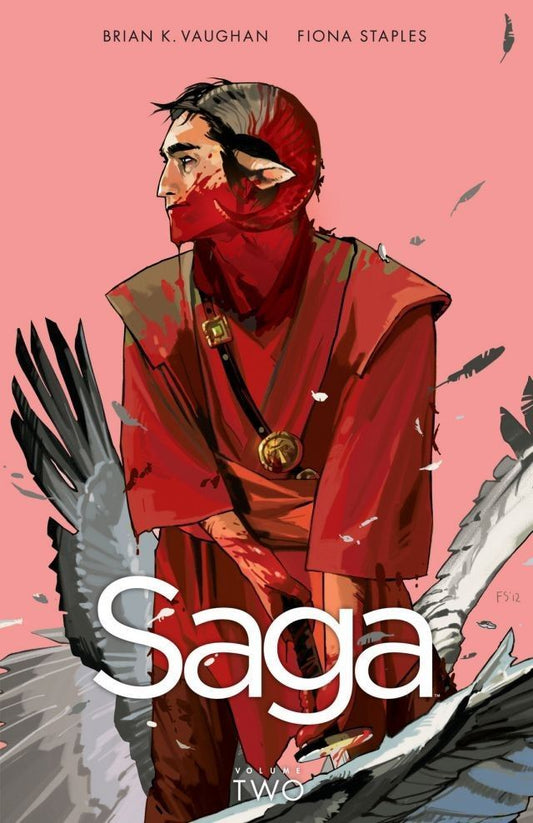Book cover of Saga, Volume 2 by Brian K. Vaughan (Writer), Fiona Staples (Illus.)