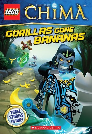 Book cover of LEGO Legends Of Chima: Gorillas Gone Bananas Chapter Book #3 by Greg Farshtey