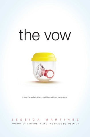Book cover of The Vow by Jessica Martinez