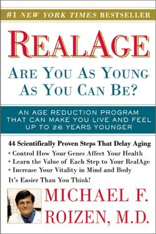 Book cover of RealAge: Are You as Young as You Can Be? by Michael F. Roizen