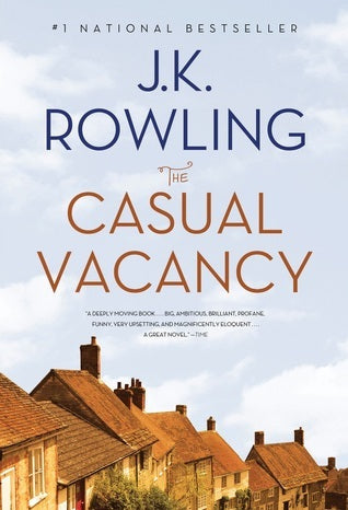 Book cover of The Casual Vacancy by J.K. Rowling