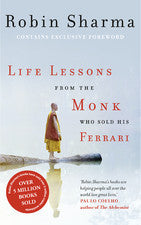 Book cover of Life Lessons From The Monk Who Sold His Ferrari by Robin Sharma