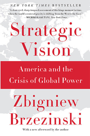 Book cover of Strategic Vision by Zbigniew Brzeziński