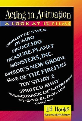 Book cover of Acting in Animation: A Look at 12 Films by Ed Hooks