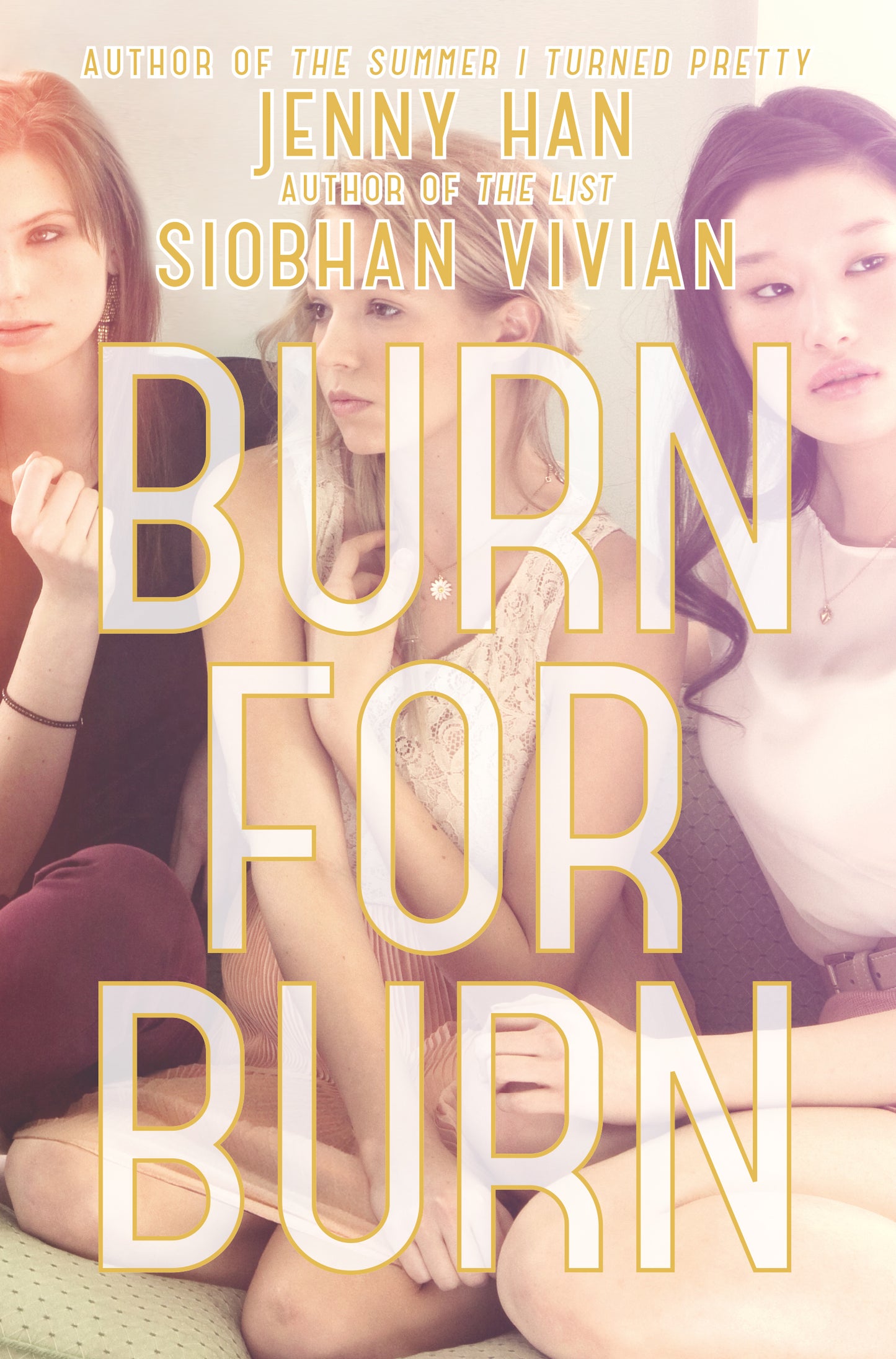 Book cover of Burn for Burn by Jenny Han, Siobhan Vivian