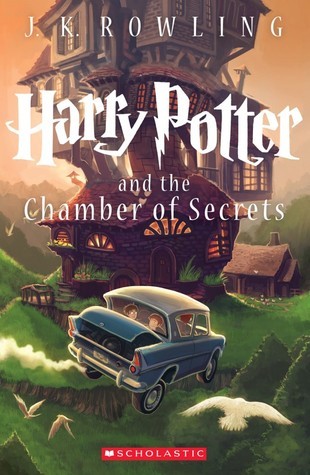 Book cover of Harry Potter And The Chamber Of Secrets by J.K. Rowling, Kazu Kibuishi (Illus.), Mary GrandPré (Illus.)