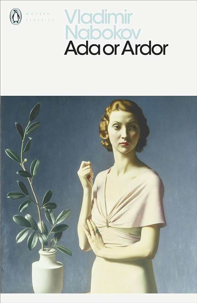 Book cover of Ada Or Ardor by Vladimir Nabokov