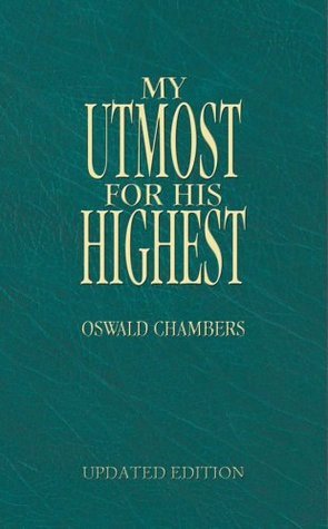 Book cover of My Utmost For His Highest by Oswald Chambers