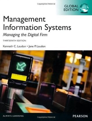 Book cover of Management Information Systems, Global Edition by Kenneth C. Laudon