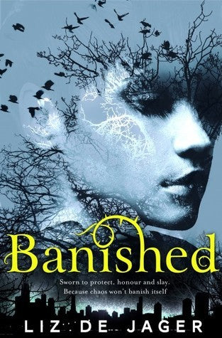 Book cover of Banished by Liz de Jager