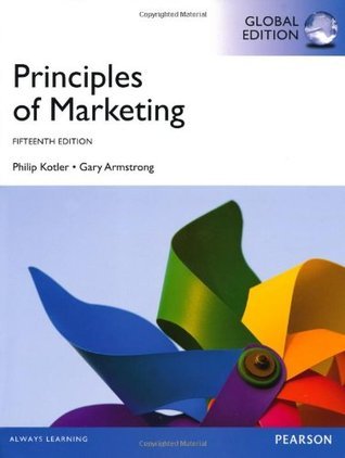 Book cover of Principles of Marketing by Philip Kotler