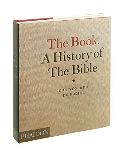 Book cover of The Book: A History of the Bible by Christopher de Hamel