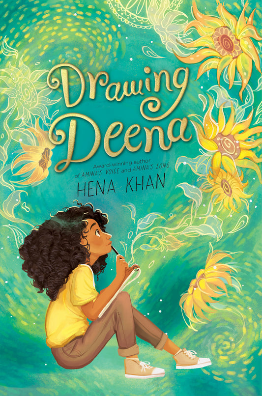 Book cover of Drawing Deena by Hena Khan