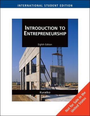 Book cover of Introduction To Entrepreneurship by Donald F. Kuratko