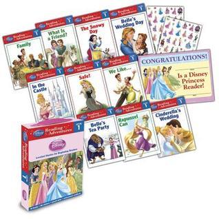 Book cover of Reading Adventures Disney Princess Level 1 Boxed Set by Walt Disney Company, Bill Scollon