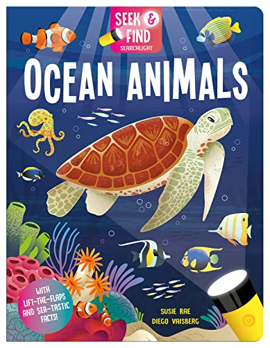 Book cover of Seek And Find Ocean Animals by Diego Vaisberg