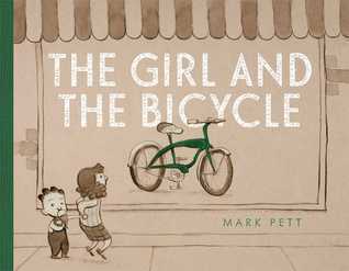 Book cover of The Girl And The Bicycle by Mark Pett
