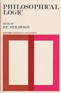Book cover of Philosophical Logic by P.F. Strawson