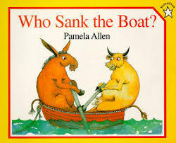 Book cover of Who Sank The Boat? by Pamela Allen