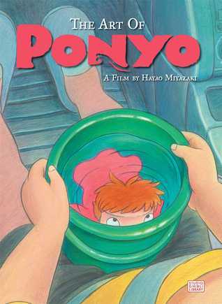 Book cover of The Art of Ponyo by Hayao Miyazaki