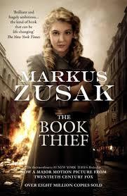 Book cover of The Book Thief by Markus Zusak