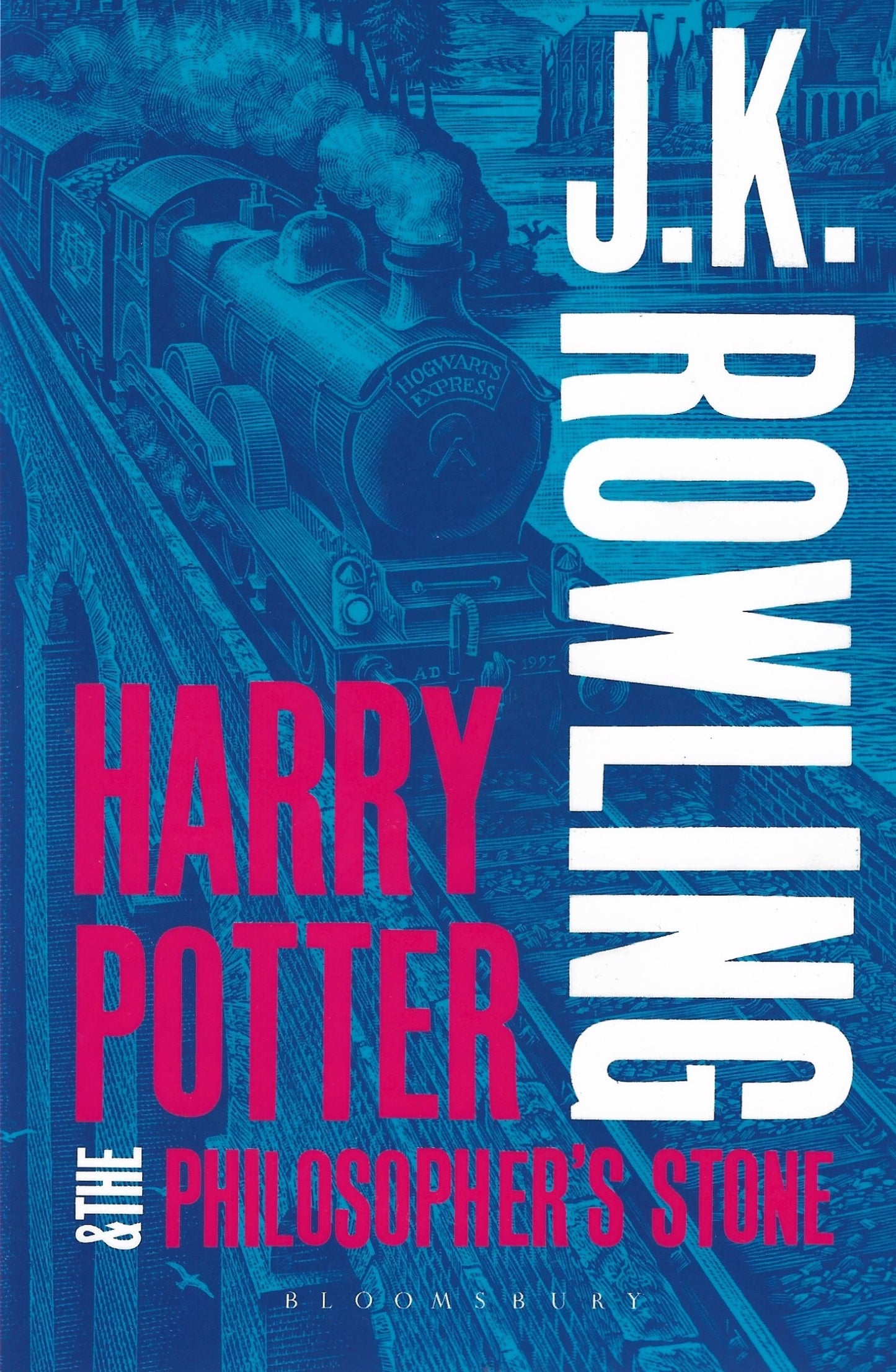 Book cover of Harry Potter And The Philosopher's Stone by J.K. Rowling