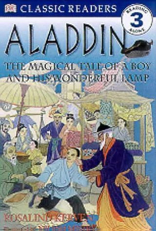 Book cover of Aladdin by Rosalind Kerven (Adapted By)