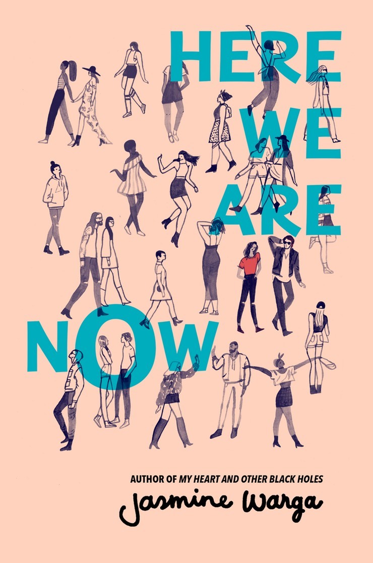 Book cover of Here We Are Now by Jasmine Warga