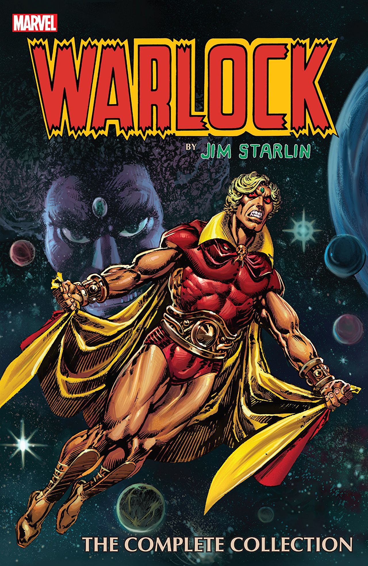 Book cover of Warlock By Jim Starlin: The Complete Collection by Jim Starlin (Writer/Penciller), Don Perlin (Illus.)